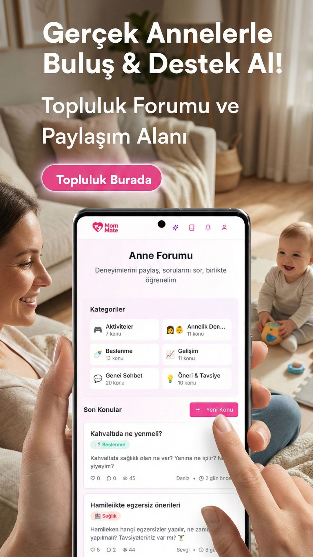 MomMate Ekran Görüntüsü 2